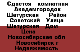 Сдается 1-комнатная, Академгородок, Шатурская 9 › Район ­ Советский › Улица ­ Шатурская › Дом ­ 9 › Цена ­ 1 500 - Новосибирская обл., Новосибирск г. Недвижимость » Квартиры аренда посуточно   . Новосибирская обл.,Новосибирск г.